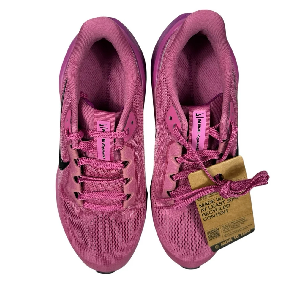 Nike Air Zoom Pegasus 41 Running Athletic Sneakers Cosmic Fuchsia Youth 5.5